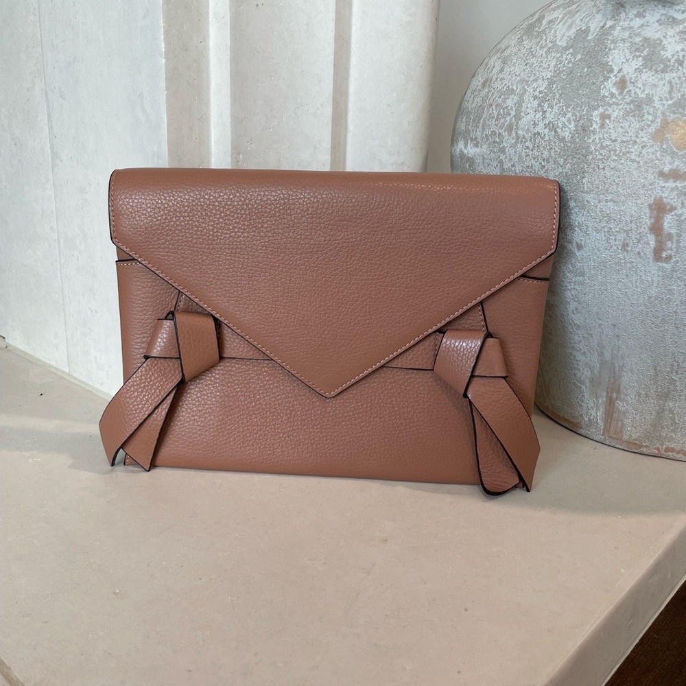 Stylish BCBG Max Azria Leather Clutch